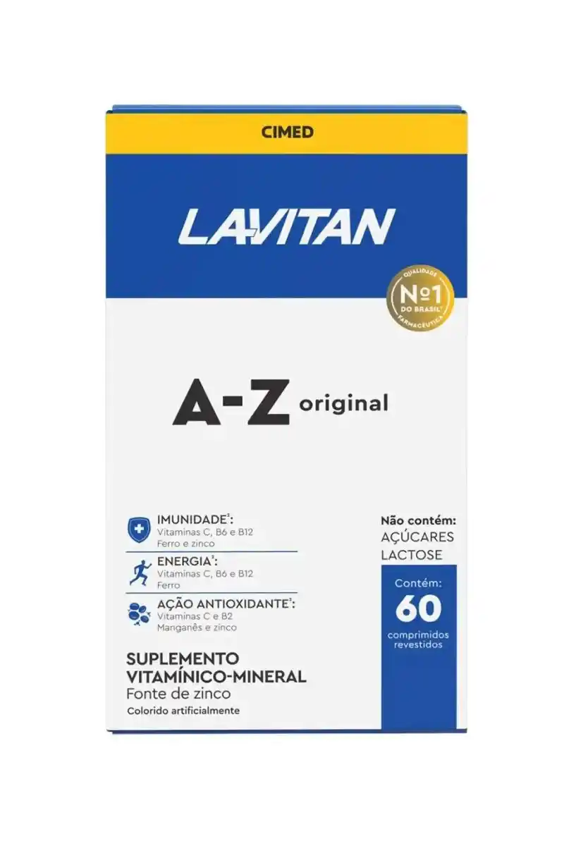 SUPL. LAVITAN A-Z ORIGINAL 60 COMPR. CIMED