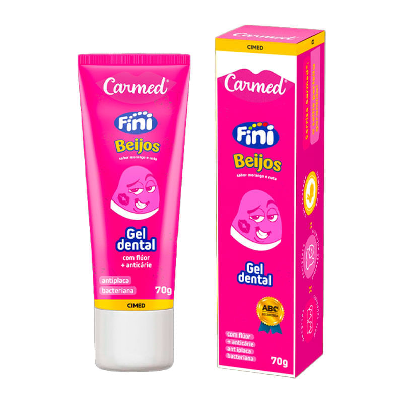 GEL DENTAL CARMED FINI BEIJOS 70G CIMED