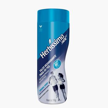 TALCO DES. PARA OS PÉS HERBÍSSIMO SPORT 100G
