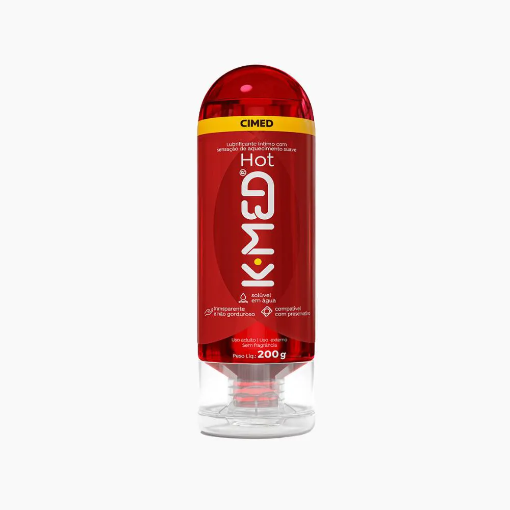 LUBRIFICANTE ÍNTIMO K-MED HOT 203G CIMED