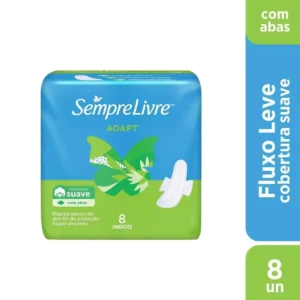 ABSORVENTE HIG. SEMPRE LIVRE ADAPT TODO DIA C/ ABAS C/8