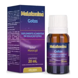 SUPL. MELATONINA GOTAS MARACUJÁ 20ML ARTE NATIVA