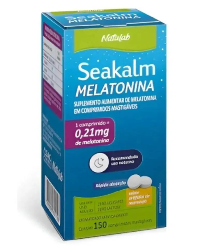 SEAKALM MELATONINA GOTAS 15ML NATULAB