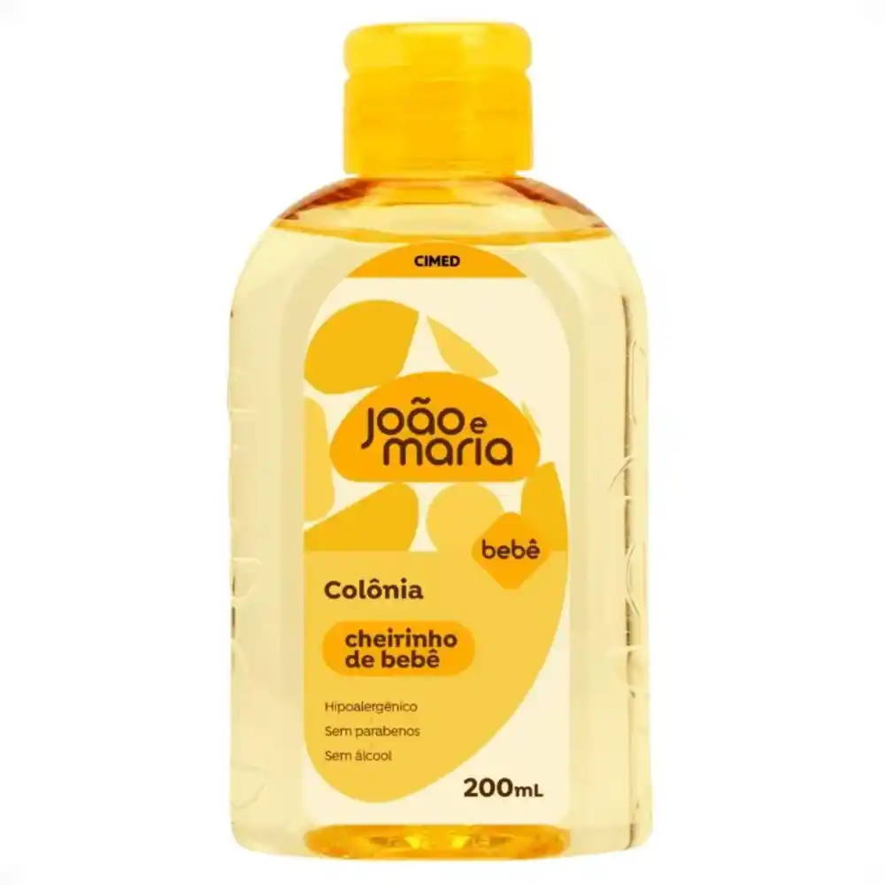 COLÔNIA CHEIRINHO DE BEBÊ JOÃO E MARIA 200ML CIMED