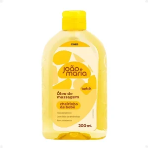 ÓLEO DE MASSAGEM JOÃO E MARIA CHEIRINHO DE BEBÊ CIMED 200ML