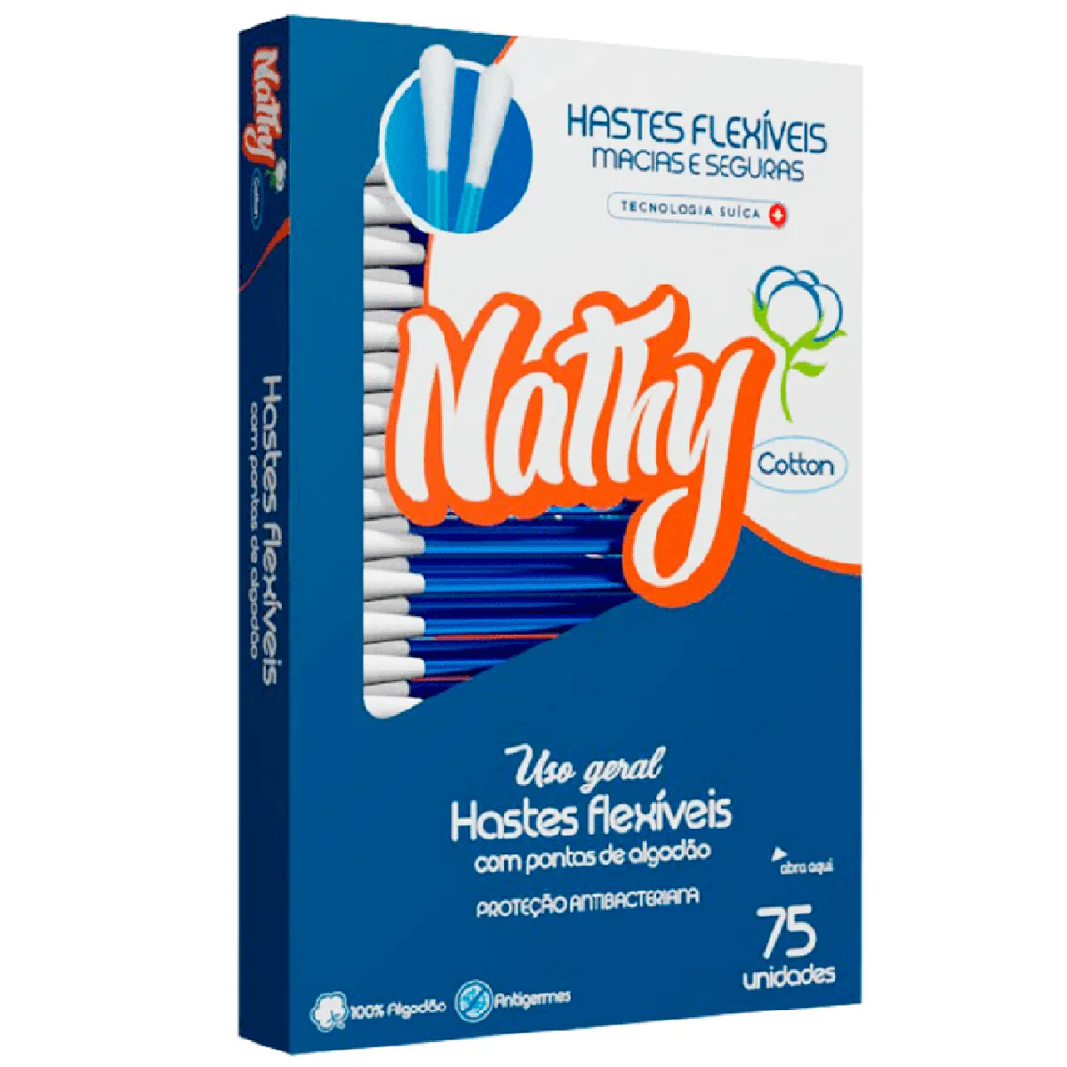 HASTES FLEXÍVEIS NATHY C/ 75