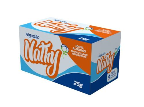 ALGODÃO NATHY CAIXINHA 25G