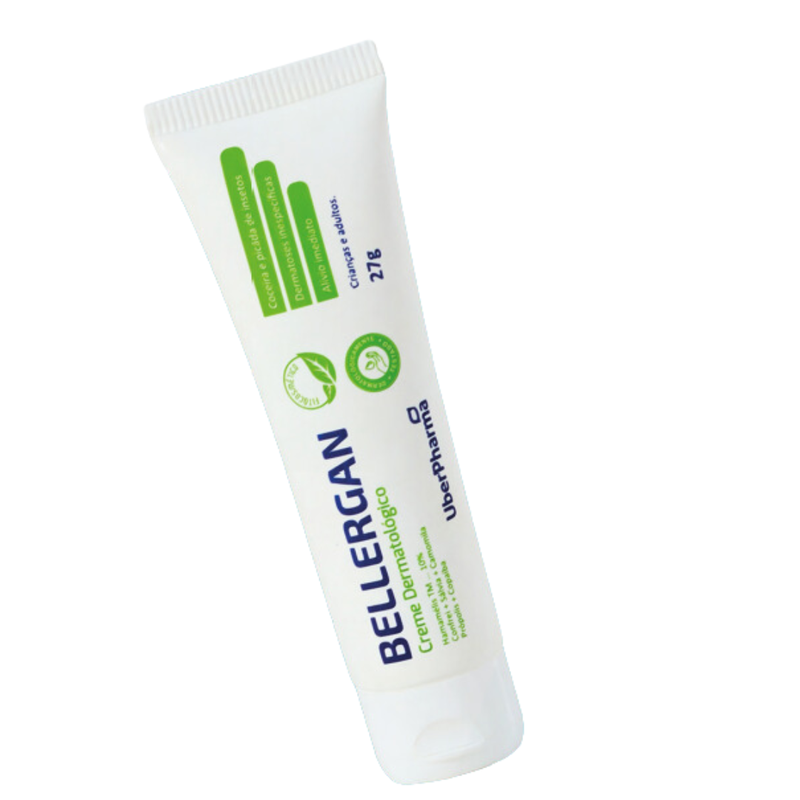 BELLERGAN CREME DERMATOLOGICO COCEIRAS 27G UBERPHARMA
