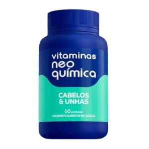 VITAMINA CABELOS E UNHAS C/ 60 CÁP. NEO QUÍMICA