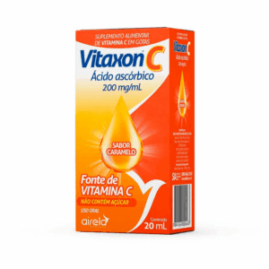 SUPL. VITAXON C ÁCIDO ASCÓRBICO 200MG/ML CARAMELO AIRELA