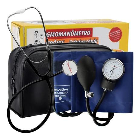 AP. PRESSÃO TRAD PREMIUM FECHO VELCRO + ESTETO SIMPLES