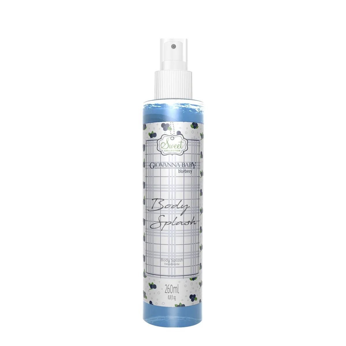 BODY SPLASH GIOVANNA BABY BLUEBERRY 260ML