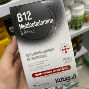 B12 MASTIGAVEL METILCOBALAMINA DOSE MAXIMA 60 COMP. KATIGUA