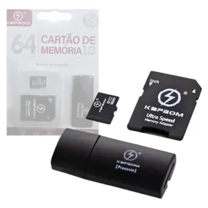 CARTÃO DE MEMÓRIA CLASS 10 64GB KAPBOM KA-M64