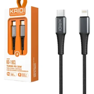 CABO UBS-C IPHONE KAIDI TURBO 3.4A