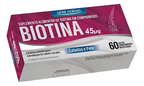 BIOTINA 60CPR ARTE NATIVA