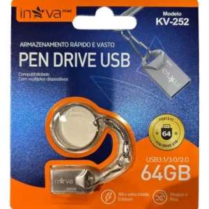 PEN DRIVE 64GB INOVA KV-252
