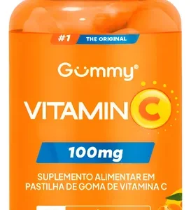 VITAMINA C 100MG C/ 30 GOMAS SABOR TANGERINA GUMMY