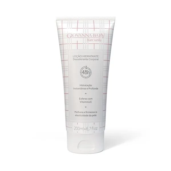 LOÇÃO HIDRATANTE GIOVANNA BABY BLANC VANILLA