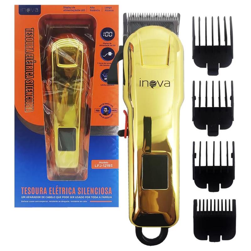 MÁQUINA CORTE DE CABELO PROF SEM FIO INOVA LFJ-12193