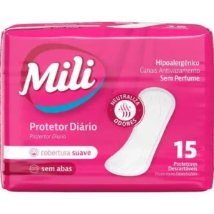 ABSORVENTE HIG. MILI TODO DIA S/ ABAS C/15