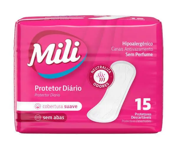 ABSORVENTE HIG. MILI TODO DIA S/ ABAS C/15