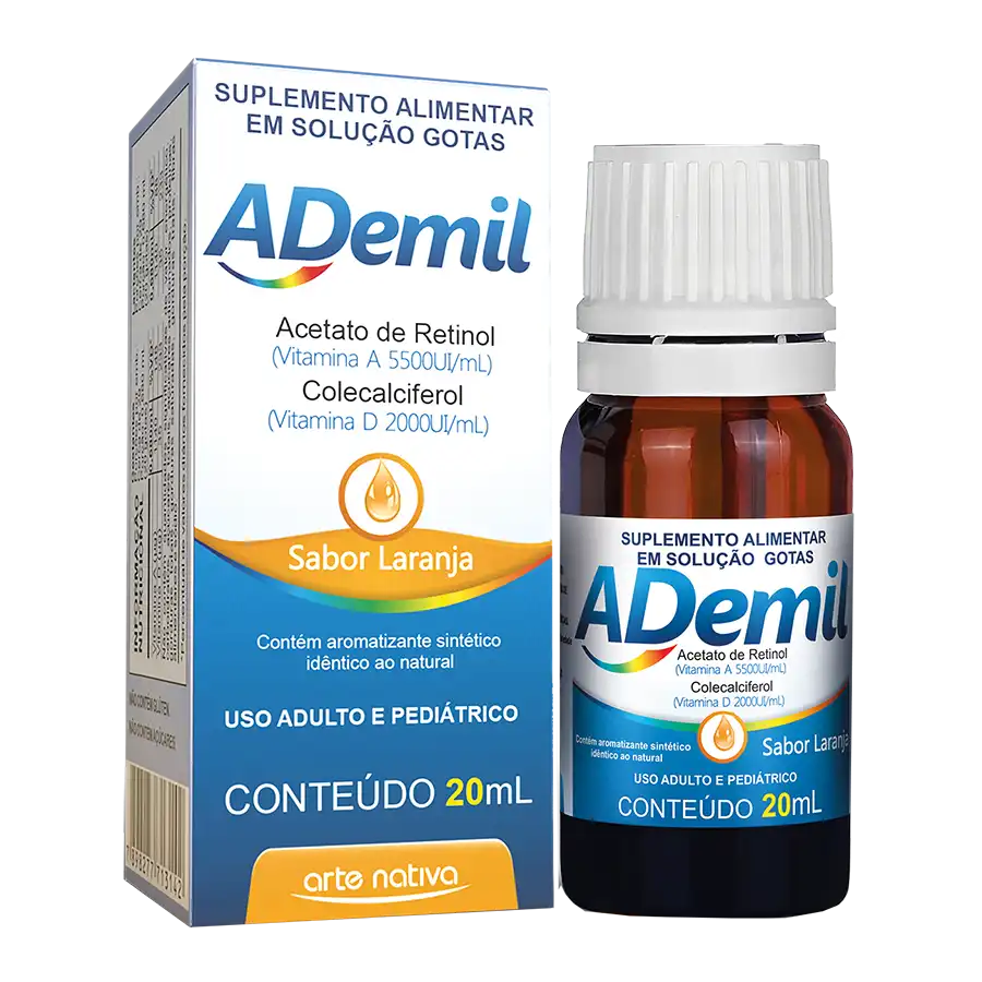 ADEMIL GOTA 20ML LARANJA ARTE NATIVA