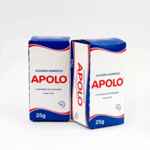 ALGODÃO APOLO CAIXA 25G