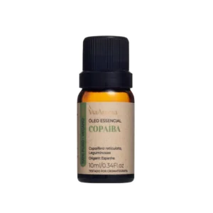 ÓLEO ESSENCIAL VIA AROMA 10ML VEGANO COBAÍBA