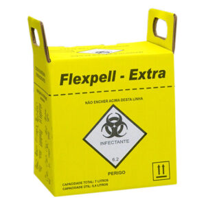 COLETOR DE MATERIAL PERFURANTES FLEXPELL 3L