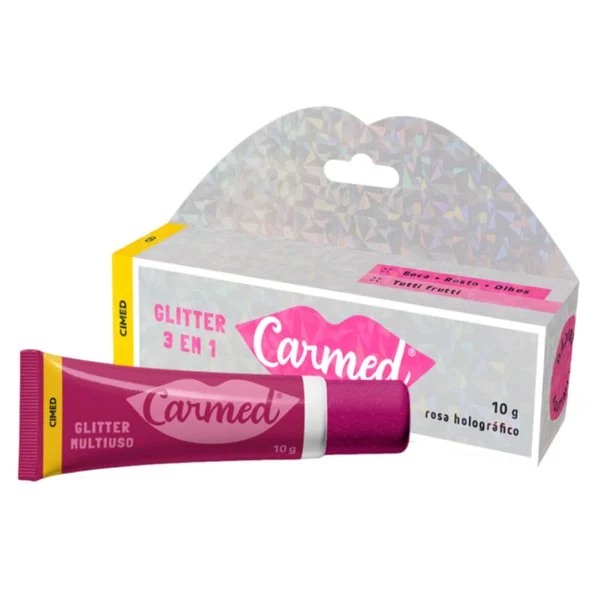 CARMED LABIAL 10G GLITTER 3 EM 1 CIMED