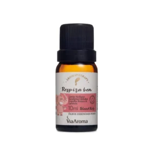 ÓLEO ESSENCIAL PURO 10ML VIA AROMA RESPIRA BEM