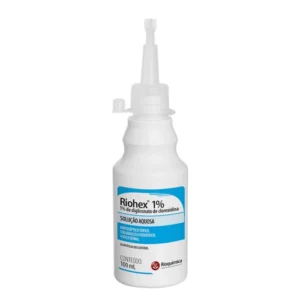 ANTISSEPTICO RIOHEX ALMOTOLIA 30ML 1% DIGLI.CLOREXIDINA RIOQUIMICA