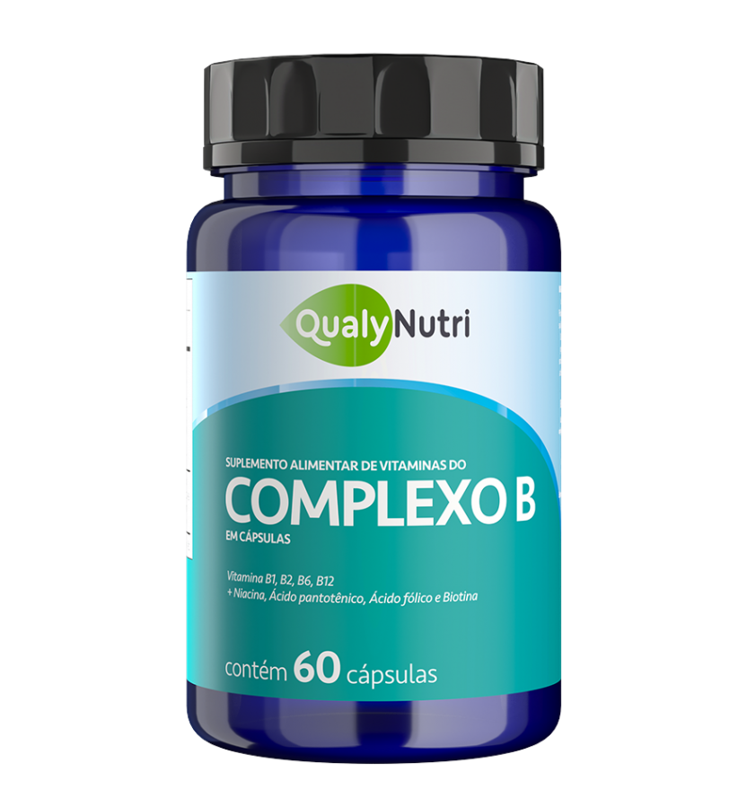 COMPLEXO B C/ 60 CAP. QUALY NUTRI