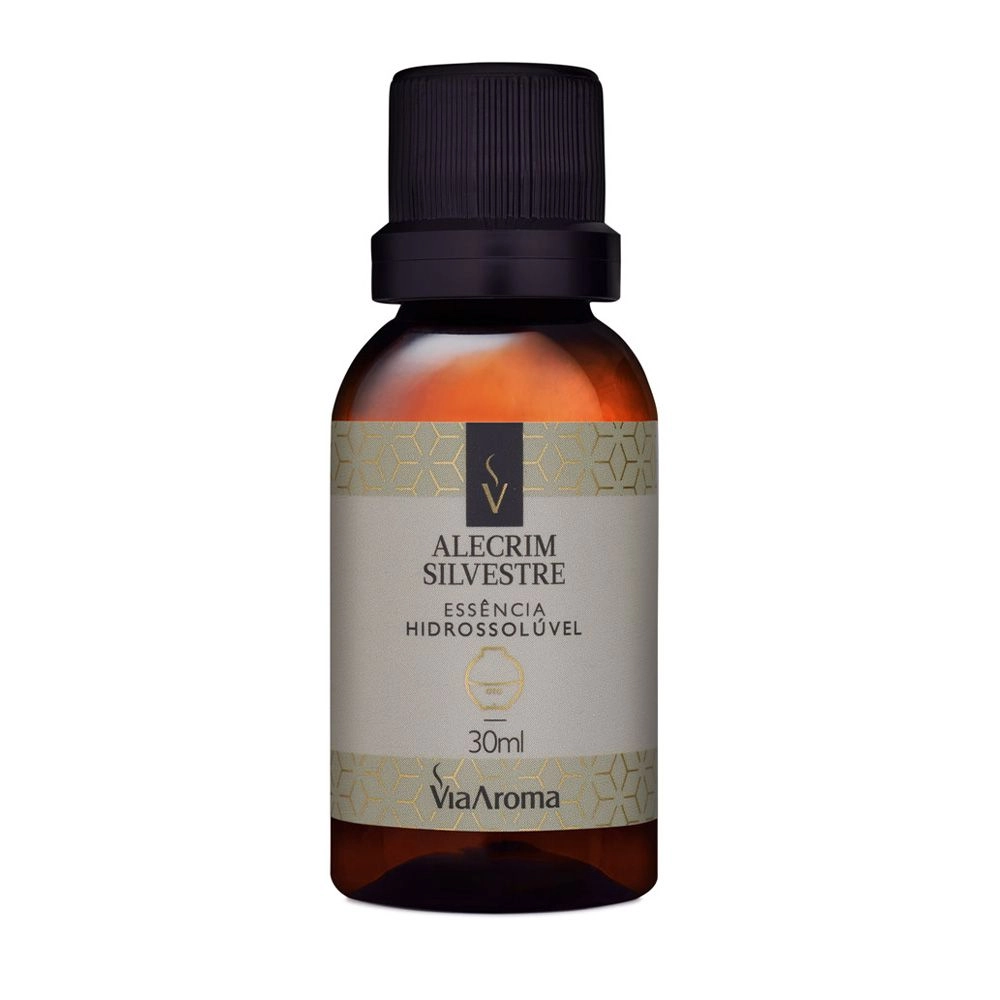 ESSÊNCIA HIDROSSOLÚVEL VIA AROMA 30ML ALECRIM SILVESTRE