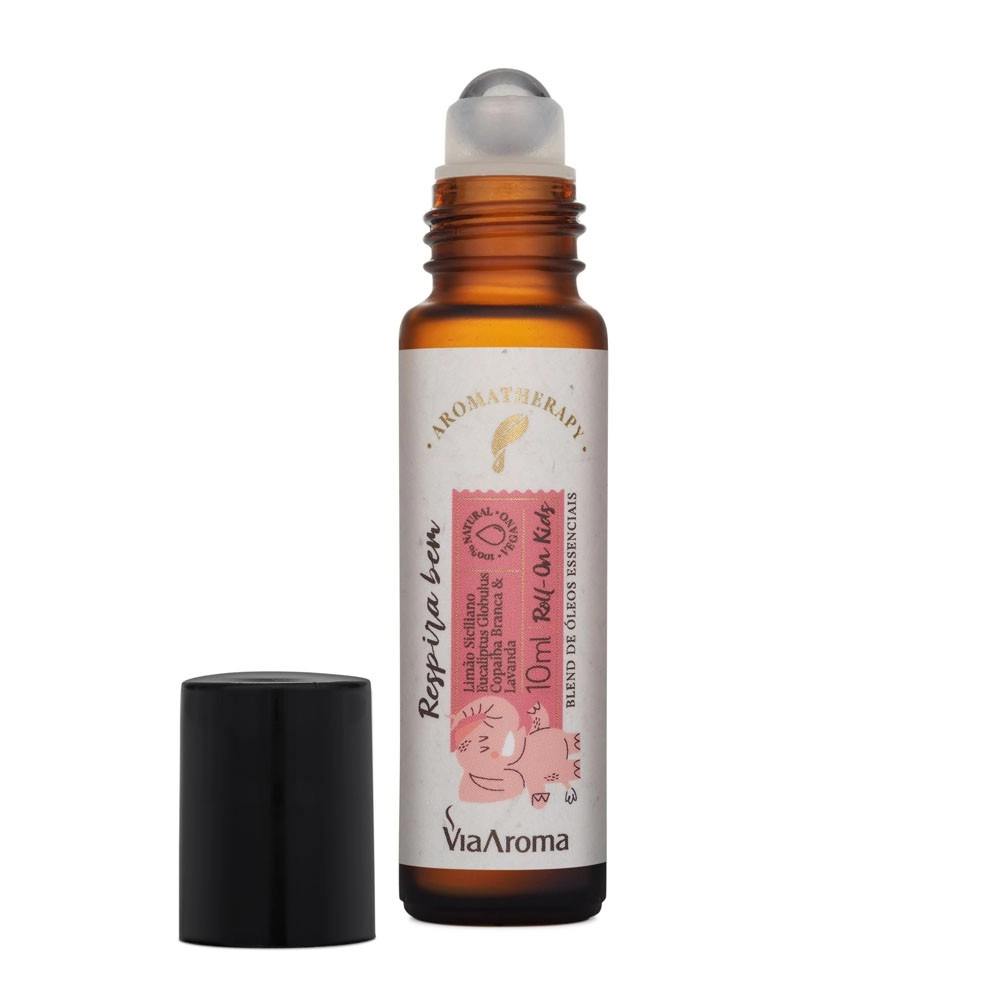 ROLL ON ÓLEOS ESSENCIAIS 10ML KIDS RESPIRA BEM