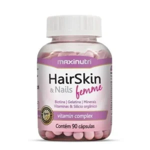 SUPLEMENTO CABELO E UNHA C/ 90 CAP. MAXINUTRI