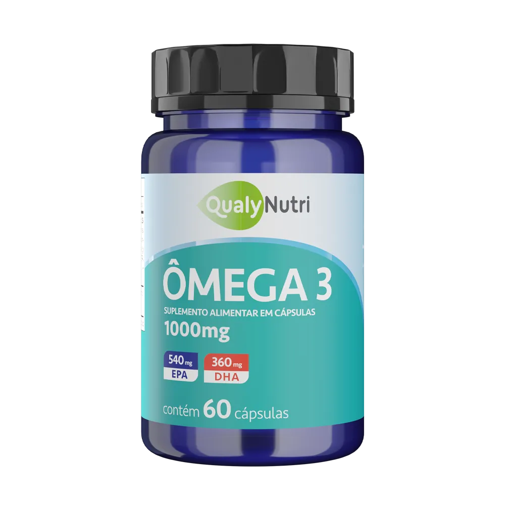 ÔMEGA 3 1000MG C/ 60 CAP. QUALY NUTRI