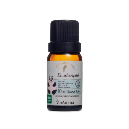 ÓLEO ESSENCIAL PURO 10ML VIA AROMA EI, ATENÇÃO