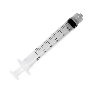 SERINGA DESCARTÁVEL SEM AGULHA 3ML BICO LUER LOCK